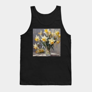 Easter Daffodils Study Tank Top